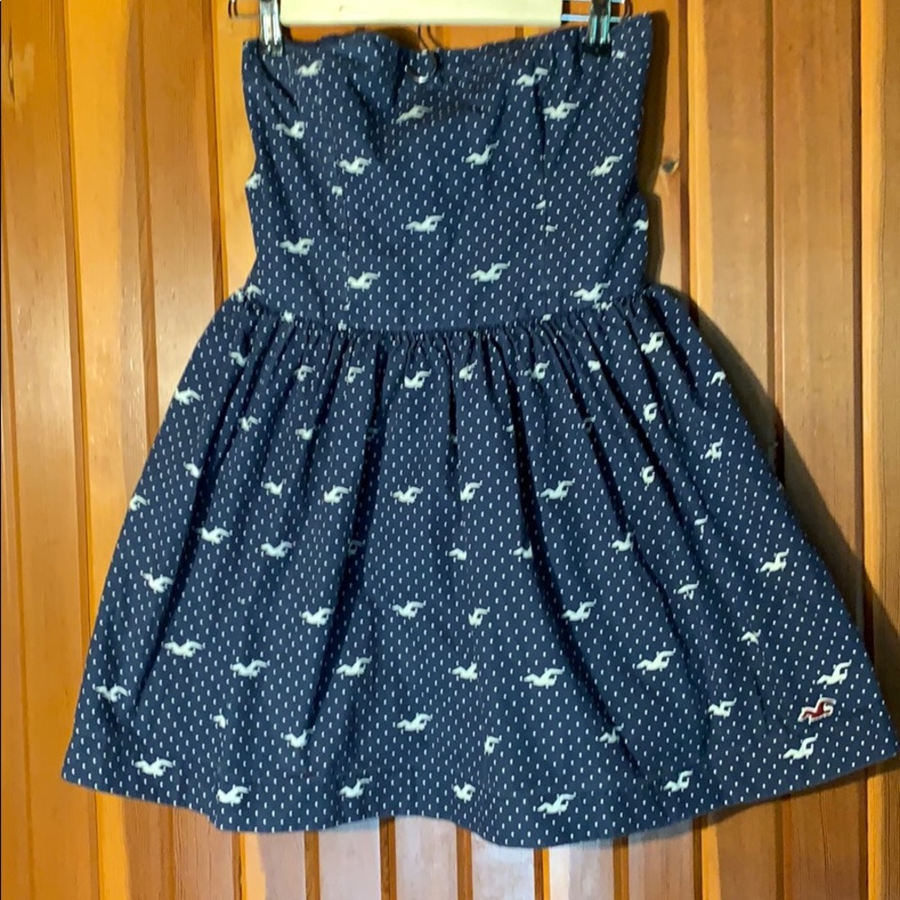 Hollister strapless dress